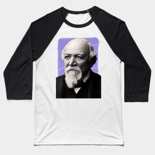 English Poet Robert Browning illustration Baseball T-Shirt